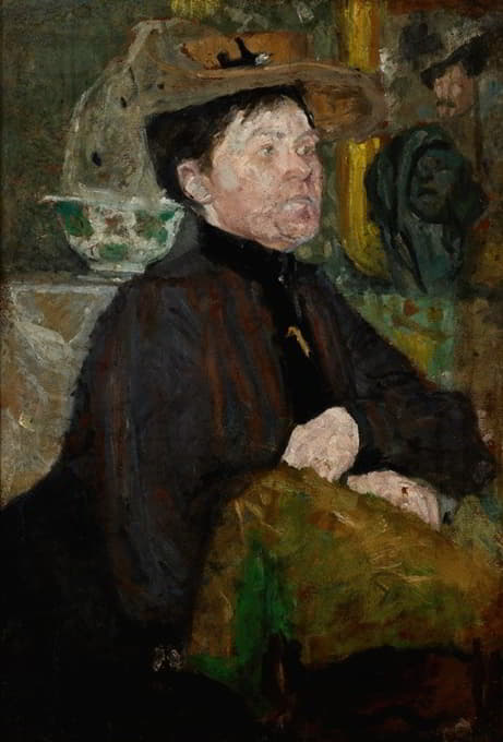 Olga Boznanska - Portrait of Mrs Getter