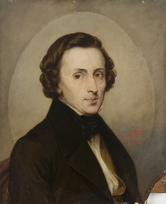 弗里德里克·肖邦画像（1810-1849）