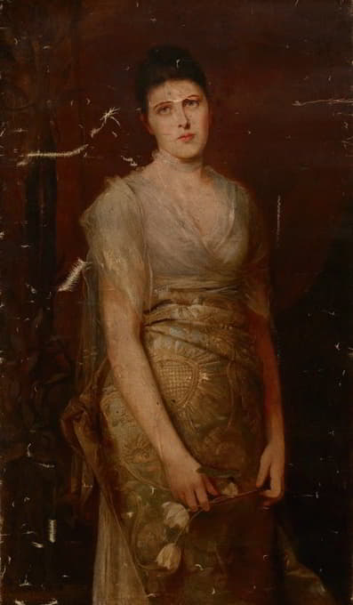 Wilhelm von Kaulbach - Portrait of Alicja Worms