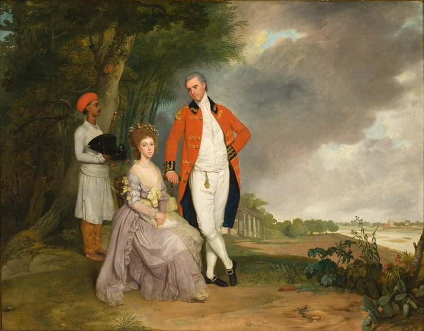 阁下。威廉·蒙森和他的妻子安·德邦奈尔