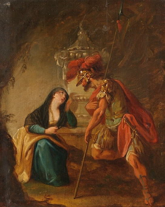 弗拉维亚努斯和他的妻子达芙罗莎