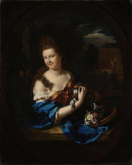 简·范·德·波尔的妻子玛格丽塔·伦多普的肖像
