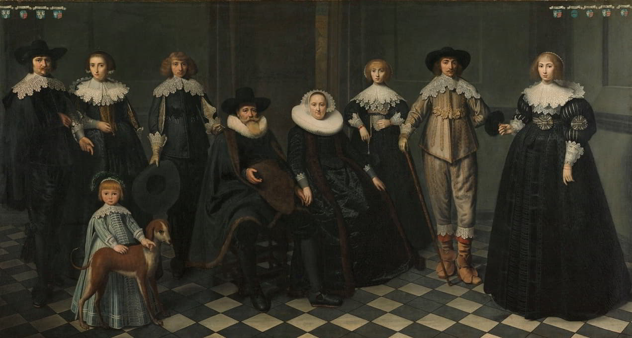 阿姆斯特丹市市长德克·巴斯·雅各布斯（Dirck Bas Jacobsz）的家庭肖像