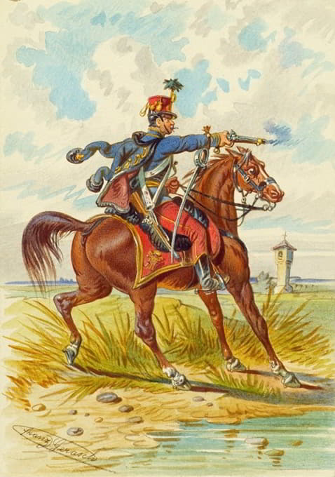 Franz Gerasch - Soldat zu Pferd 9