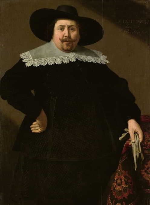 Huygh Pietersz Voskuyl - Portrait of the Amsterdam Brewer Philips Denijs