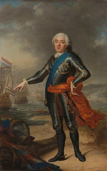 Jacques-André-Joseph Aved - Portrait of William IV