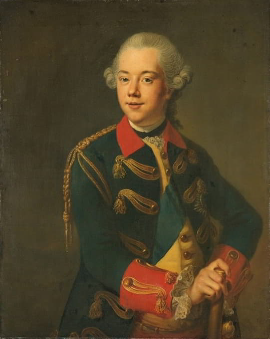 Johann Georg Ziesenis - Portrait of William V, Prince of Orange-Nassau