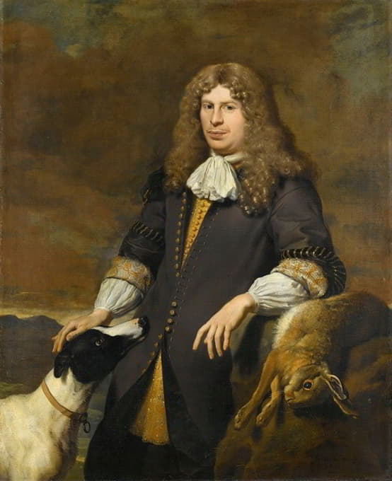 一个人的肖像，可能是雅各布·德·格拉夫，1672年阿姆斯特丹市议员