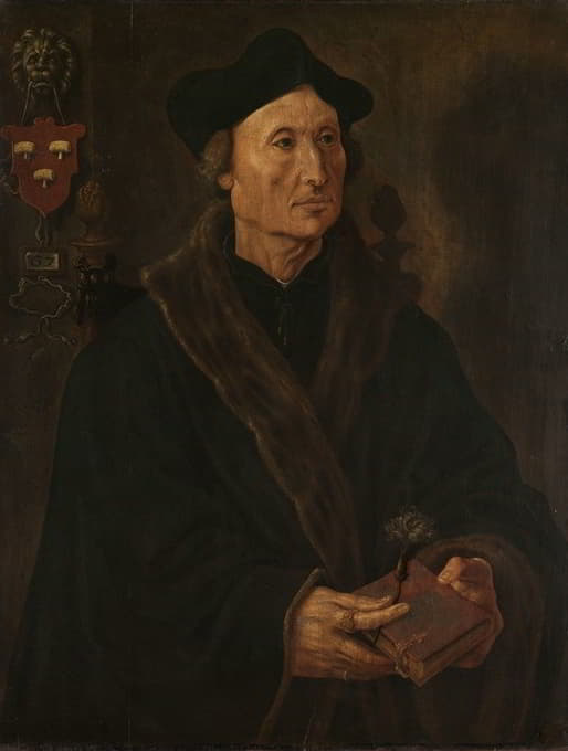 代尔夫特圣阿加莎修道院院长约翰尼斯·科尔曼努斯的肖像
