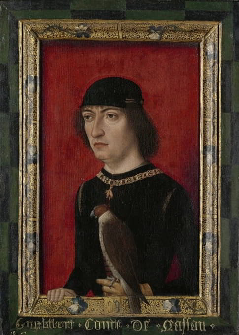Master of the Portraits of Princes - Portrait of Engelbert II, Count of Nassau