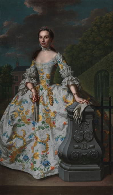 Mattheus Verheyden - Portrait of Charlotte Beatrix Strick van Linschoten