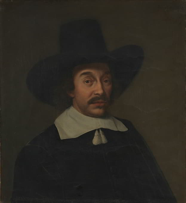 一个男人的肖像，可能是扬·德·胡赫（1608-1682）