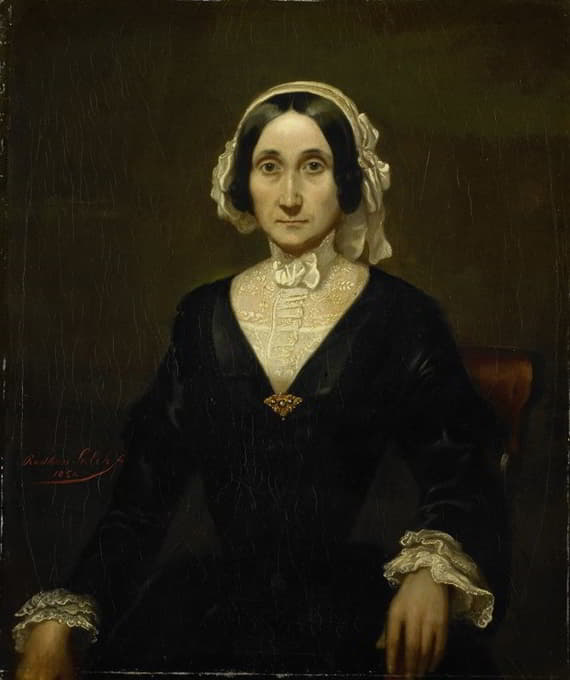 肖像或W.J.S.van Alphen夫人，van Reede van Oudtshoorn男爵夫人