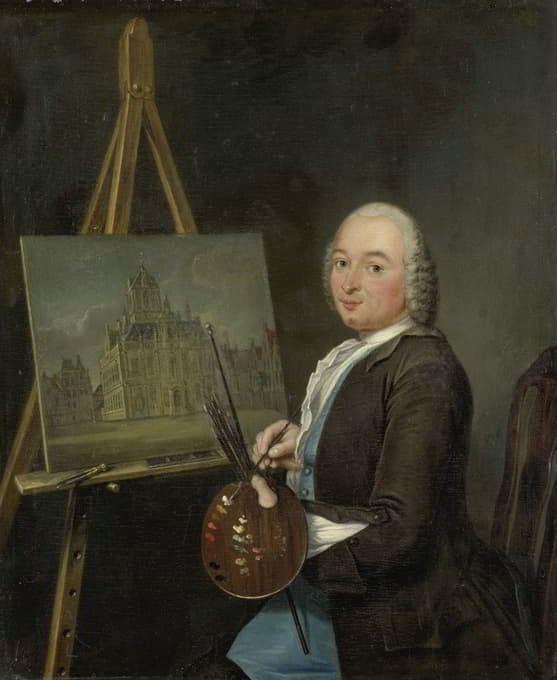 阿姆斯特丹画家兼艺术品经销商简·滕·康普的肖像
