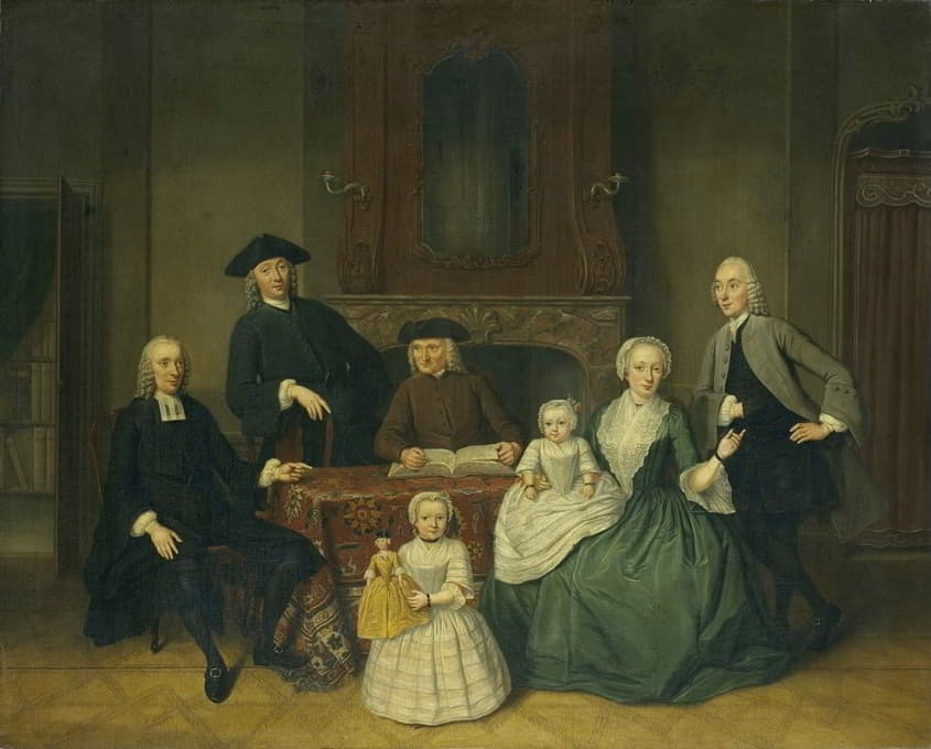 布拉克家族肖像，阿姆斯特丹门诺派