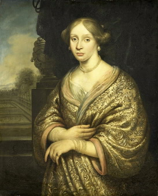 Zacharias Blijhooft - Portrait of Petronella van der Burcht (1657-1682)