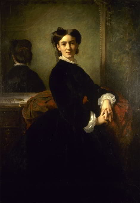 查尔斯·卓别林夫人肖像
