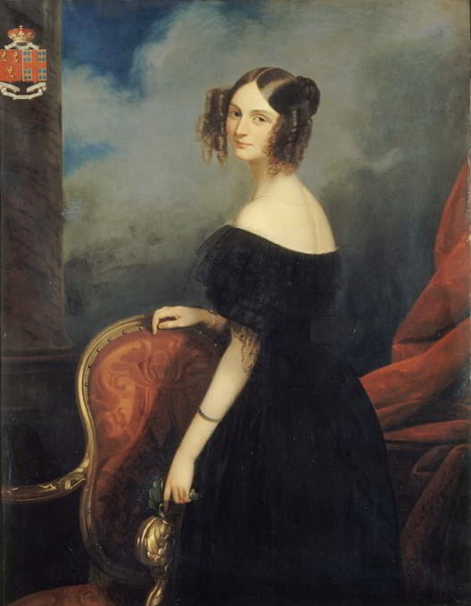 瓦伦西亚公爵夫人、塔勒兰德·佩里戈德伯爵夫人肖像