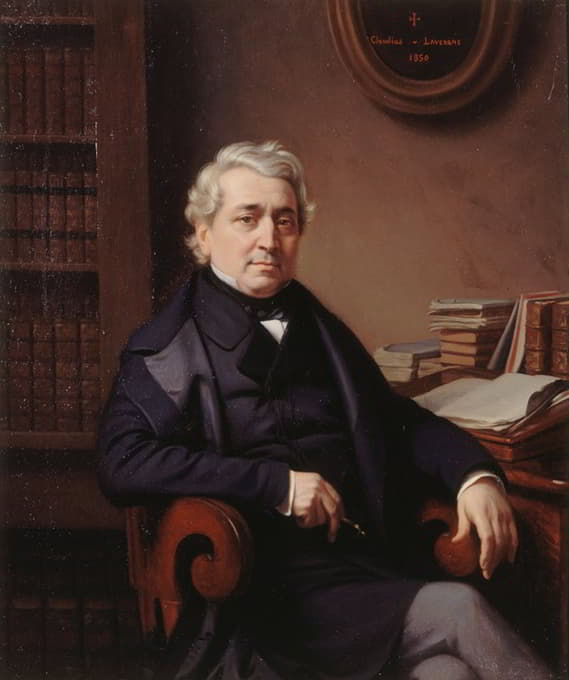 戏剧作家托马斯·索瓦吉肖像（1794-1877）