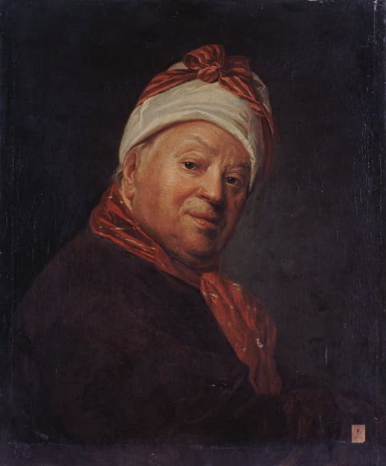 Étienne Aubry - Portrait du peintre Étienne Jeaurat (1699-1789)