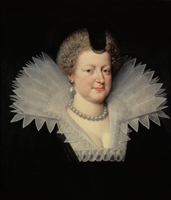玛丽·德梅迪奇肖像（1573-1642），法国女王。