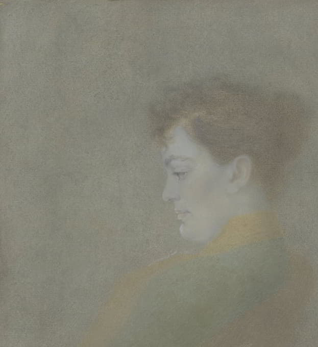 Hendrik Godfried Icke - Portret van Dora Herzberg