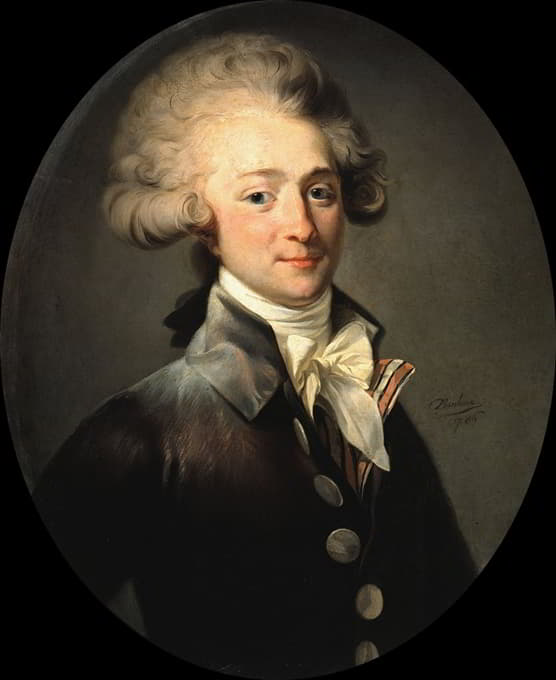 蒙皮波侯爵皮埃尔·弗朗索瓦·让·杜克鲁泽尔肖像