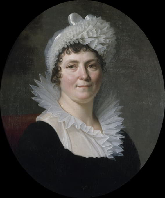 Jacques Augustin Pajou - Portrait de Madame Gohier