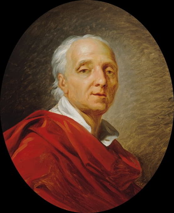 丹尼斯·迪德罗肖像（1713-1784），作家和哲学家