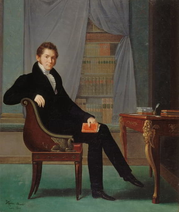 Virginie Ancelot - François Ancelot (1794-1854), auteur dramatique.