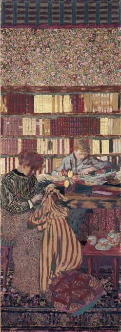 Édouard Vuillard - Personnages dans un intérieur. Le travail