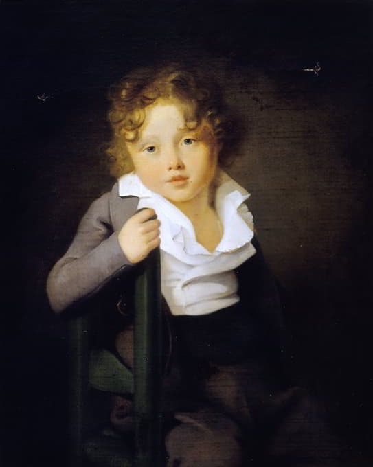 Johann Bernhard Scheffer - Portrait d’Ary Scheffer enfant