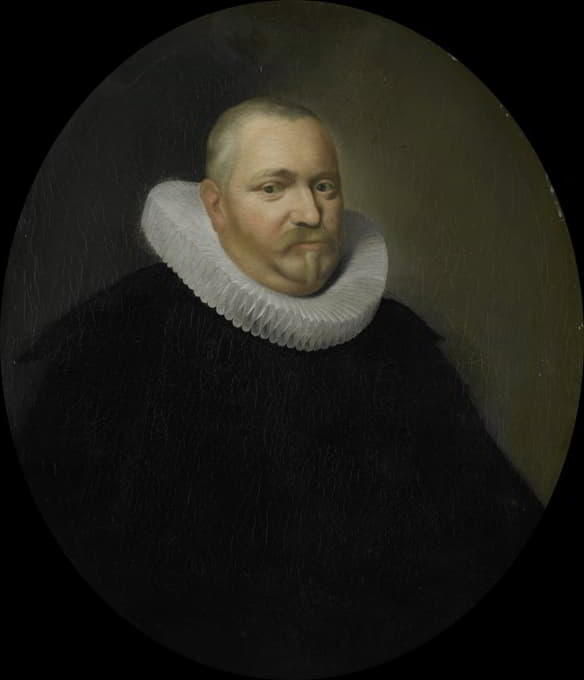 荷兰东印度鹿特丹商会理事埃伍德·皮特兹·范德霍斯特的肖像，1618年当选