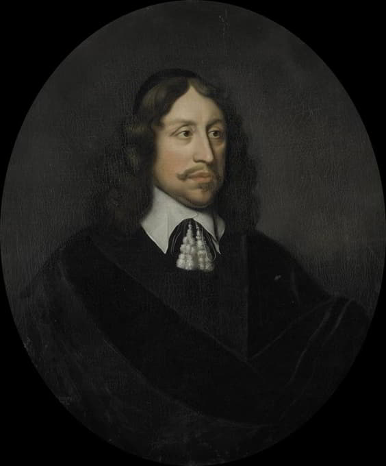 荷兰东印度鹿特丹商会理事约翰·德弗里斯的肖像，1667年当选