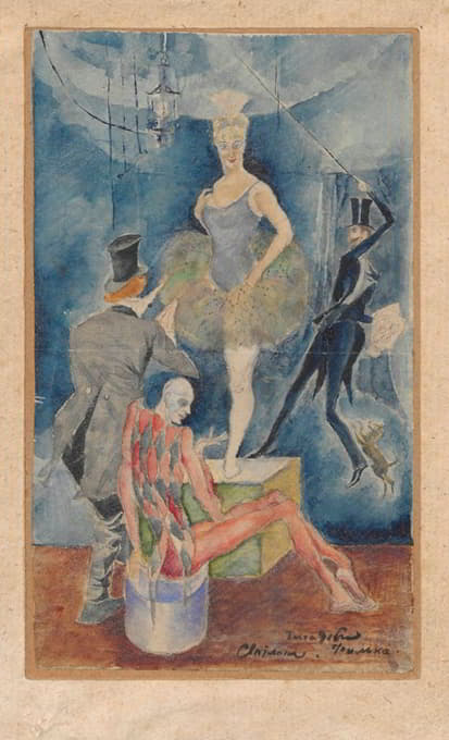Zygmunt Waliszewski - Scene in a circus (Svetlana)