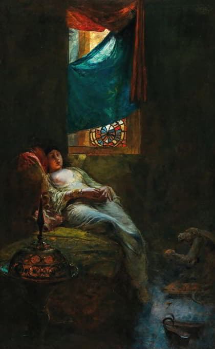 Ferdinand Max Bredt - Sleeping Odalisque