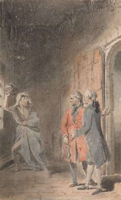 Thomas Stothard - Illustration to the Virtuous Orphan