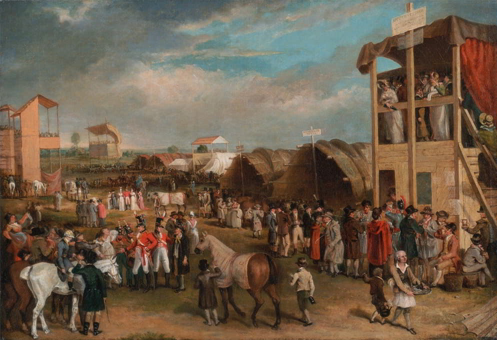 Charles Turner - An Extensive View of the Oxford Races
