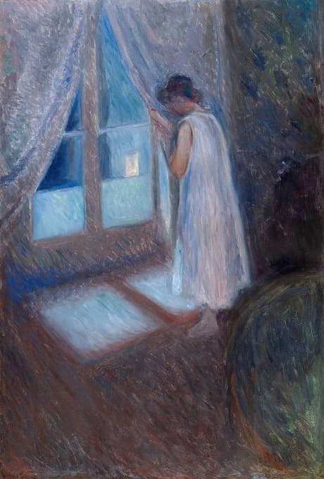 Edvard Munch - The Girl by the Window