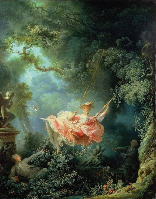 Jean-Honoré Fragonard - Happy Accidents on the Swing