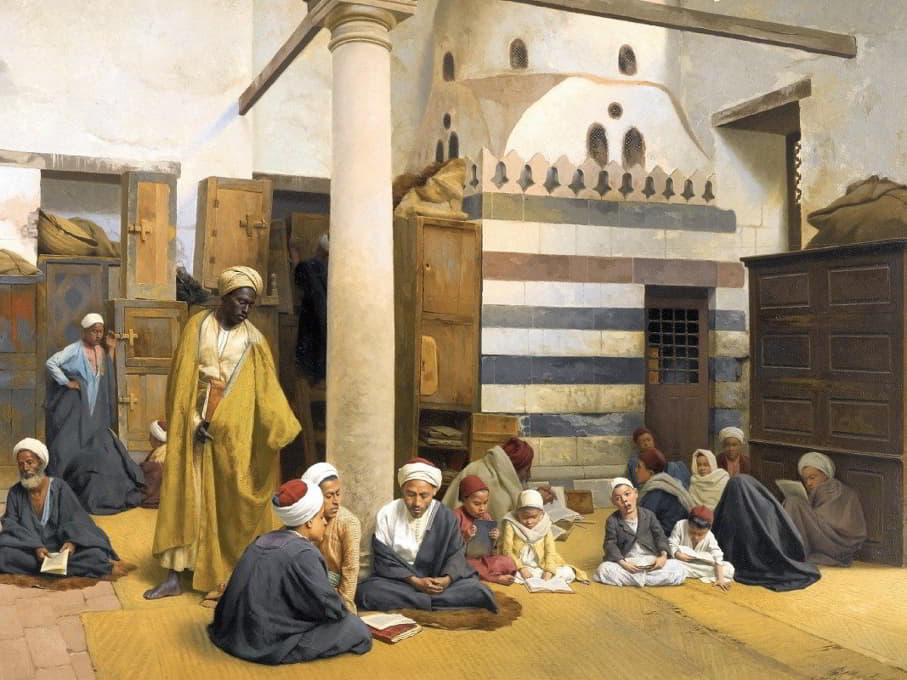 Ludwig Deutsch - In the Madrasa