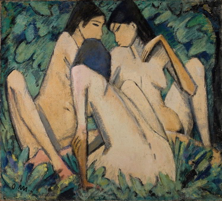 Otto Mueller - Three Women in a Wood
