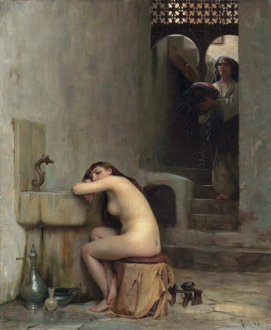 Theodoros Ralli - Repos au bain