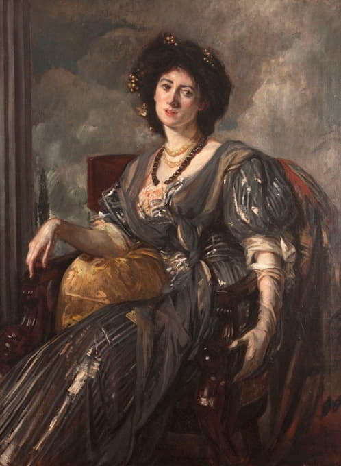 Jacques-Émile Blanche - Portrait de Lady Michelham