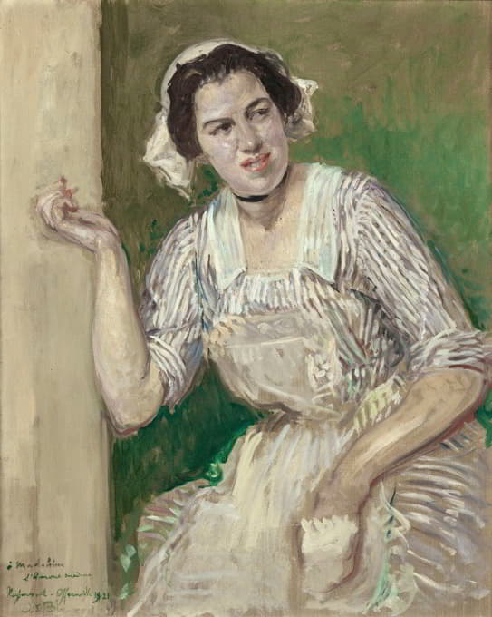 Jacques-Émile Blanche - Portrait de Madeleine Pissard en Roxane (l’amour médecin)
