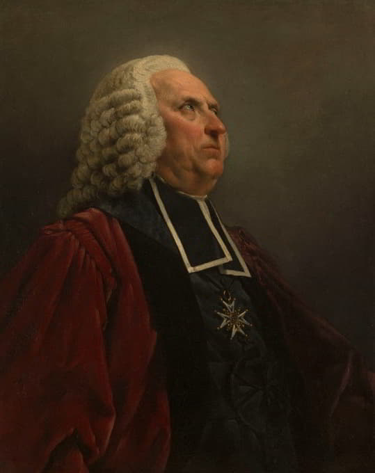 1761年巴黎市议员路易斯·梅西尔肖像