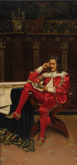 Frédéric Soulacroix - A Gentleman Reading