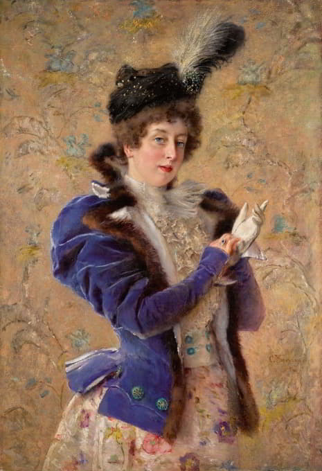 玛丽亚·阿列克谢夫娜·马科夫斯卡娅肖像