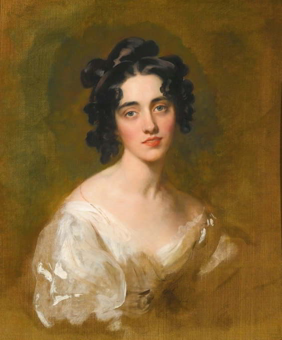 Sir Thomas Lawrence - Portrait Of Lady Georgina North