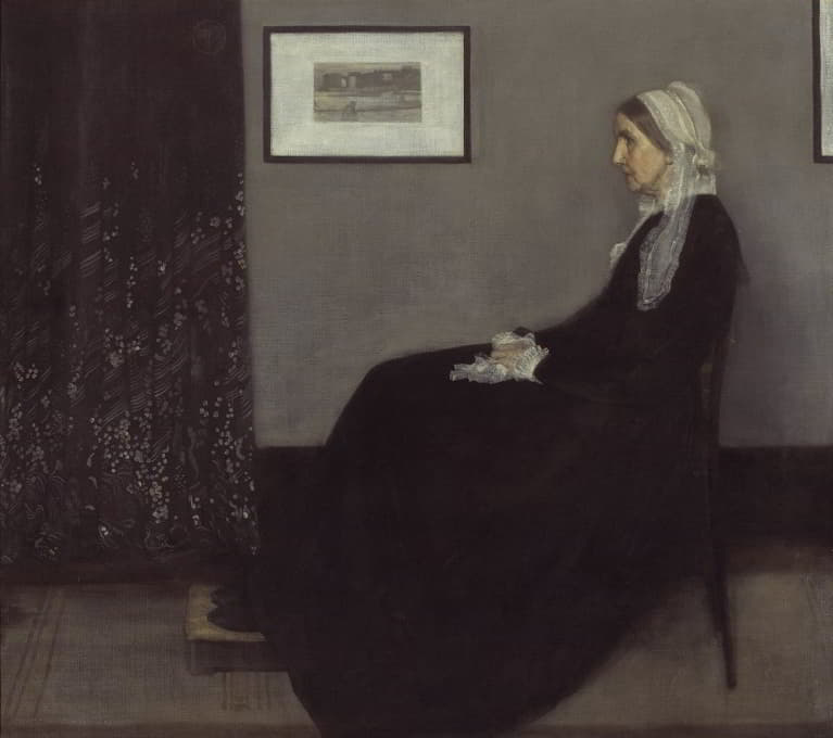 James McNeill Whistler - Portrait Of The Artist’s Mother